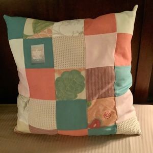 ‘Pillow Talk’ custom decorative pillow